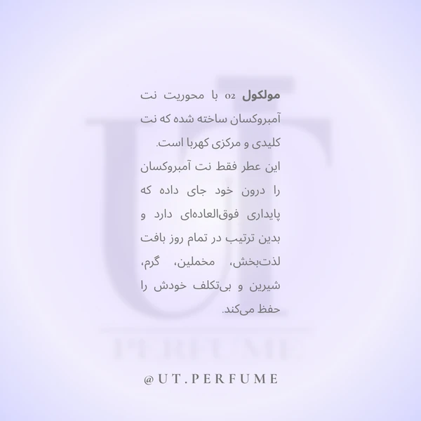 عطر اسنتریک مولکولز مولکول 02 | Escentric Molecules - Molecule 02
